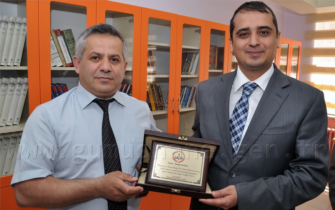 İmam Hatip Ortaokulu Kütüphanesine Kavuştu 4