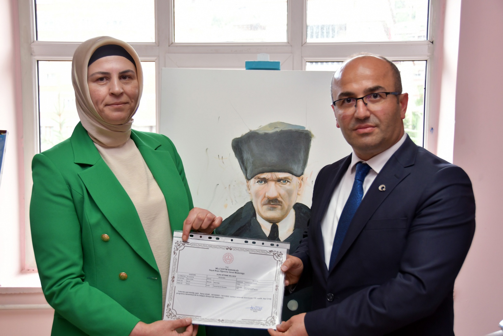 Torul’da Halk Eğitimi sergisi açıldı 28