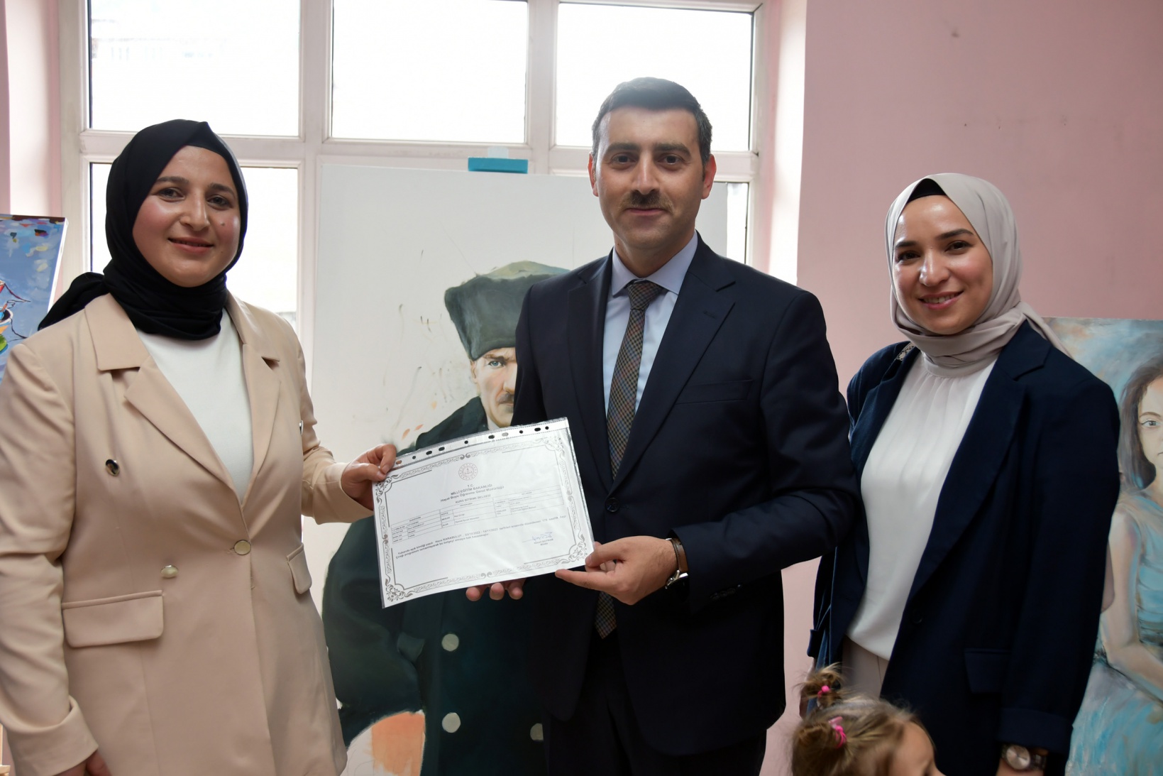 Torul’da Halk Eğitimi sergisi açıldı 4