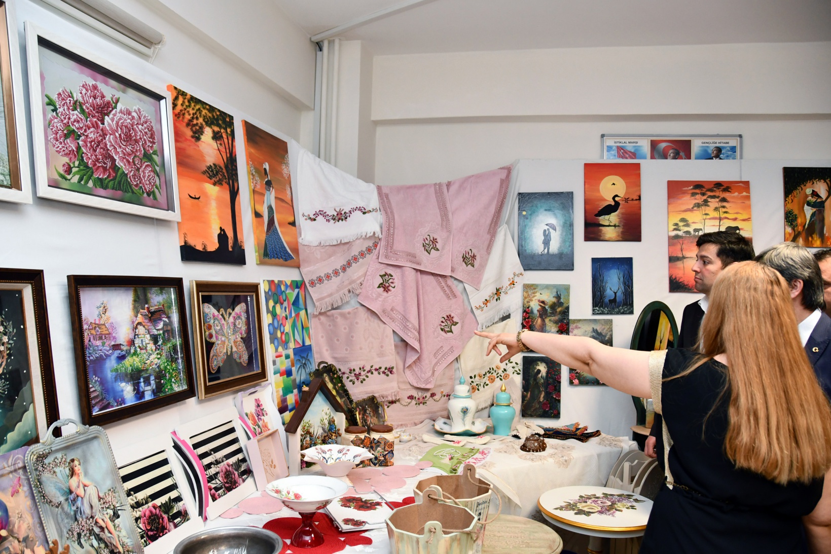 Şiran Halk Eğitimi Merkezinde yılsonu sergisi açıldı 4