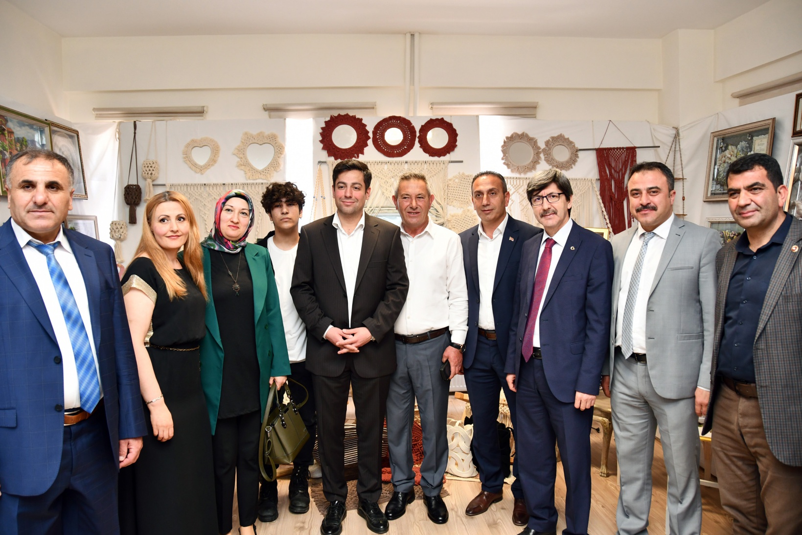 Şiran Halk Eğitimi Merkezinde yılsonu sergisi açıldı 2