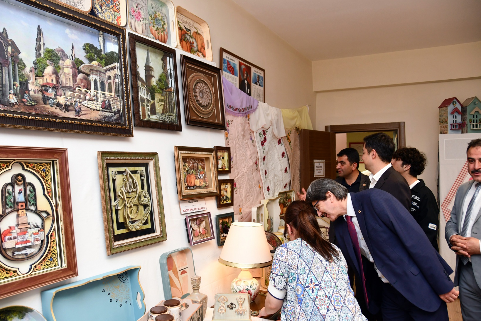 Şiran Halk Eğitimi Merkezinde yılsonu sergisi açıldı 20