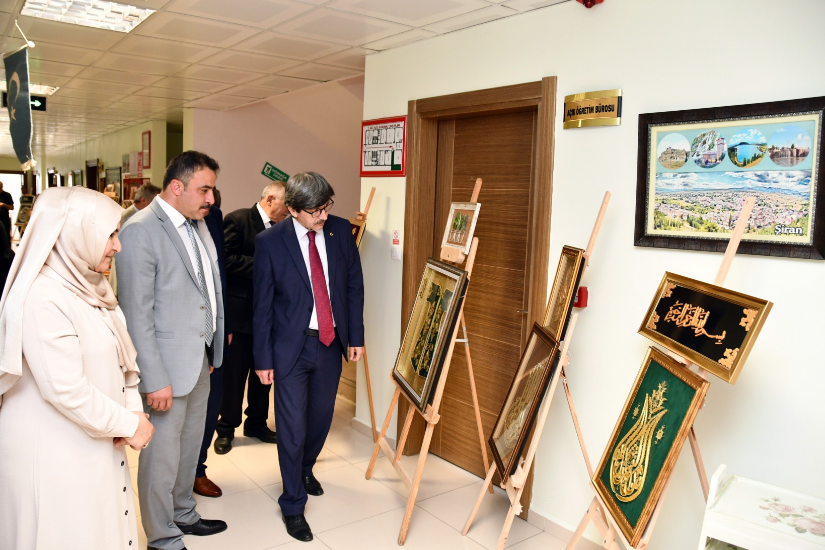 Şiran Halk Eğitimi Merkezinde yılsonu sergisi açıldı 5