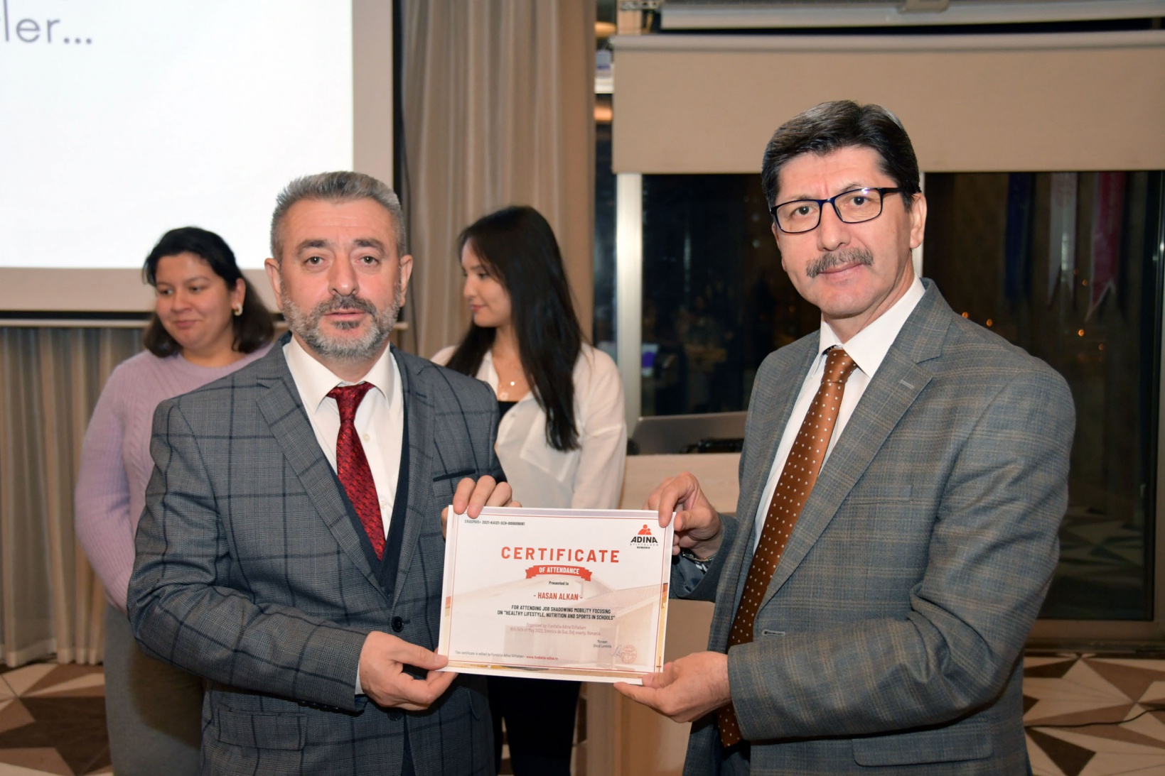 Erasmus Projesi kapanış toplantısı yapıldı 17