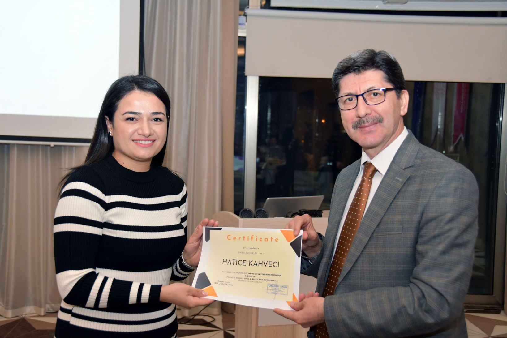 Erasmus Projesi kapanış toplantısı yapıldı 9