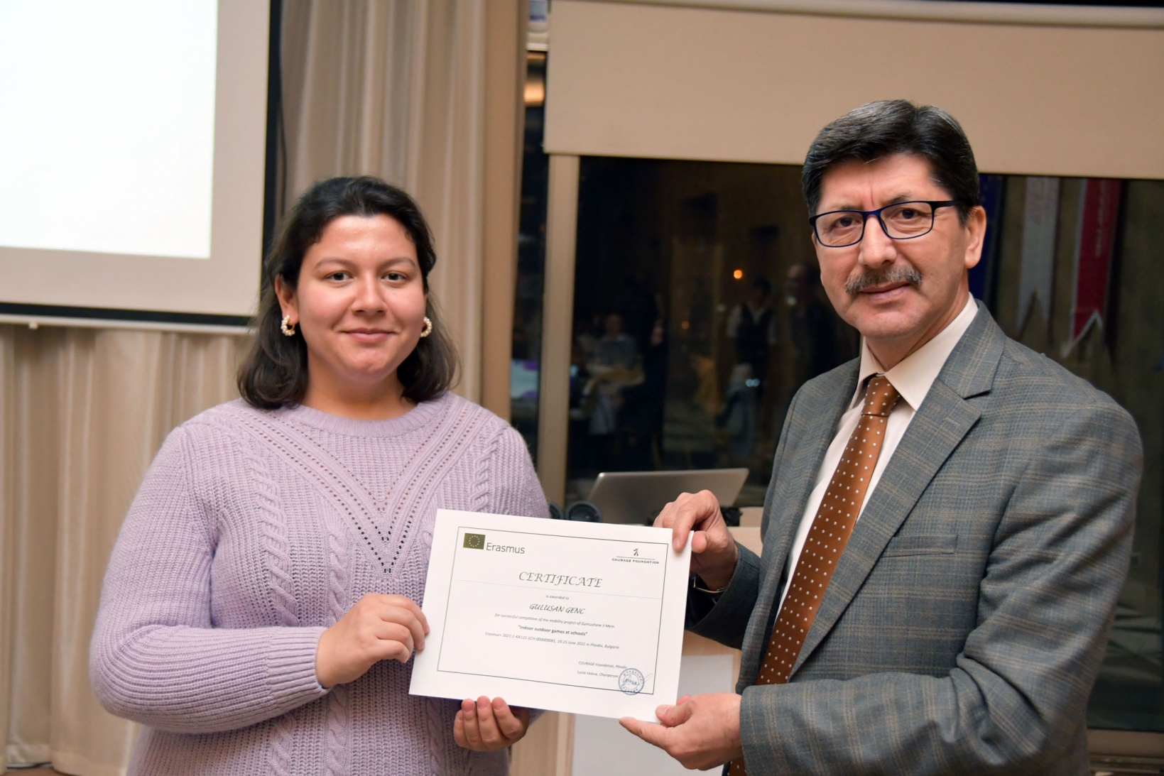 Erasmus Projesi kapanış toplantısı yapıldı 8