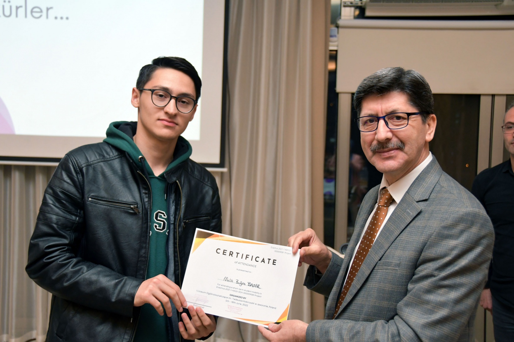 Erasmus Projesi kapanış toplantısı yapıldı 11