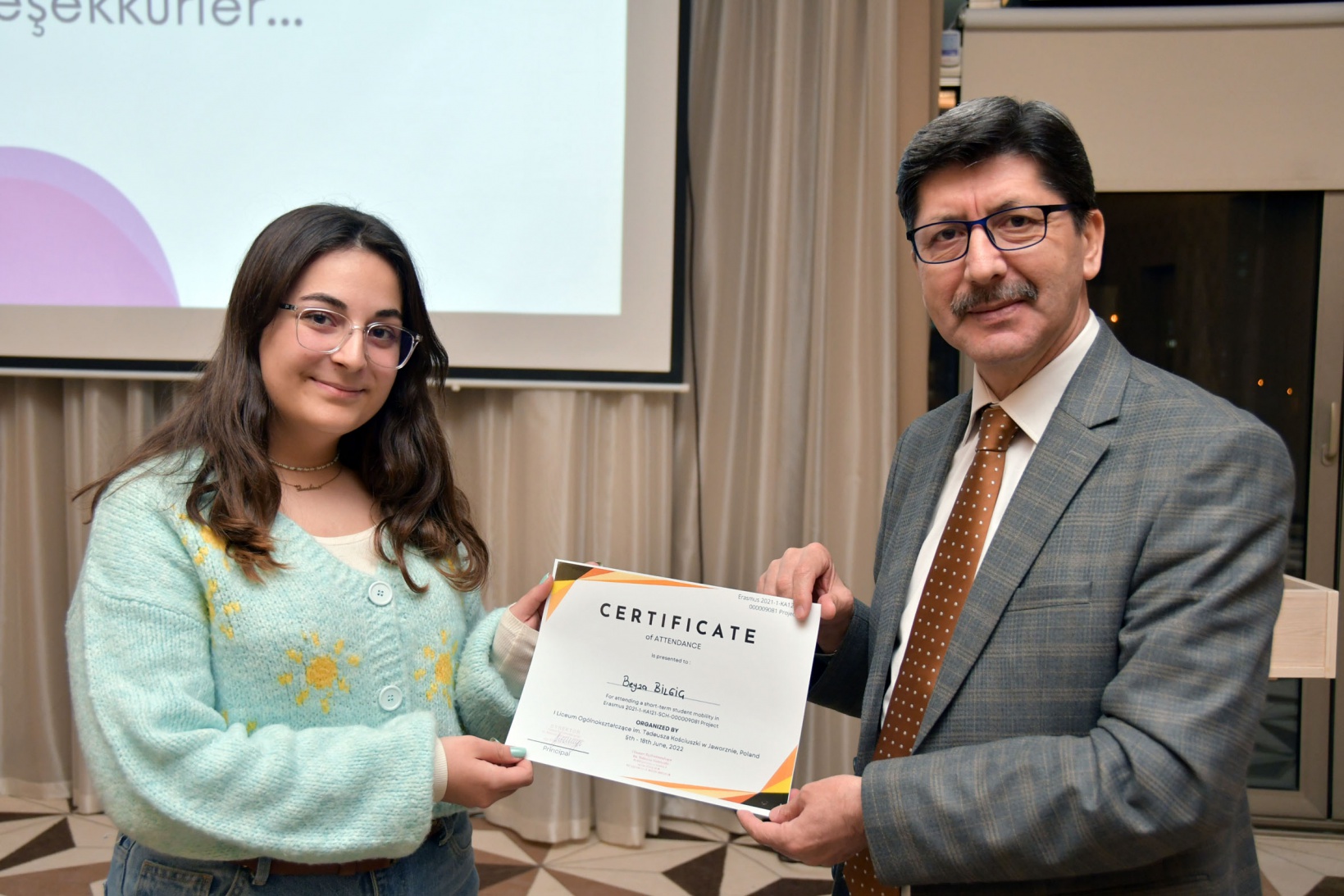 Erasmus Projesi kapanış toplantısı yapıldı 15