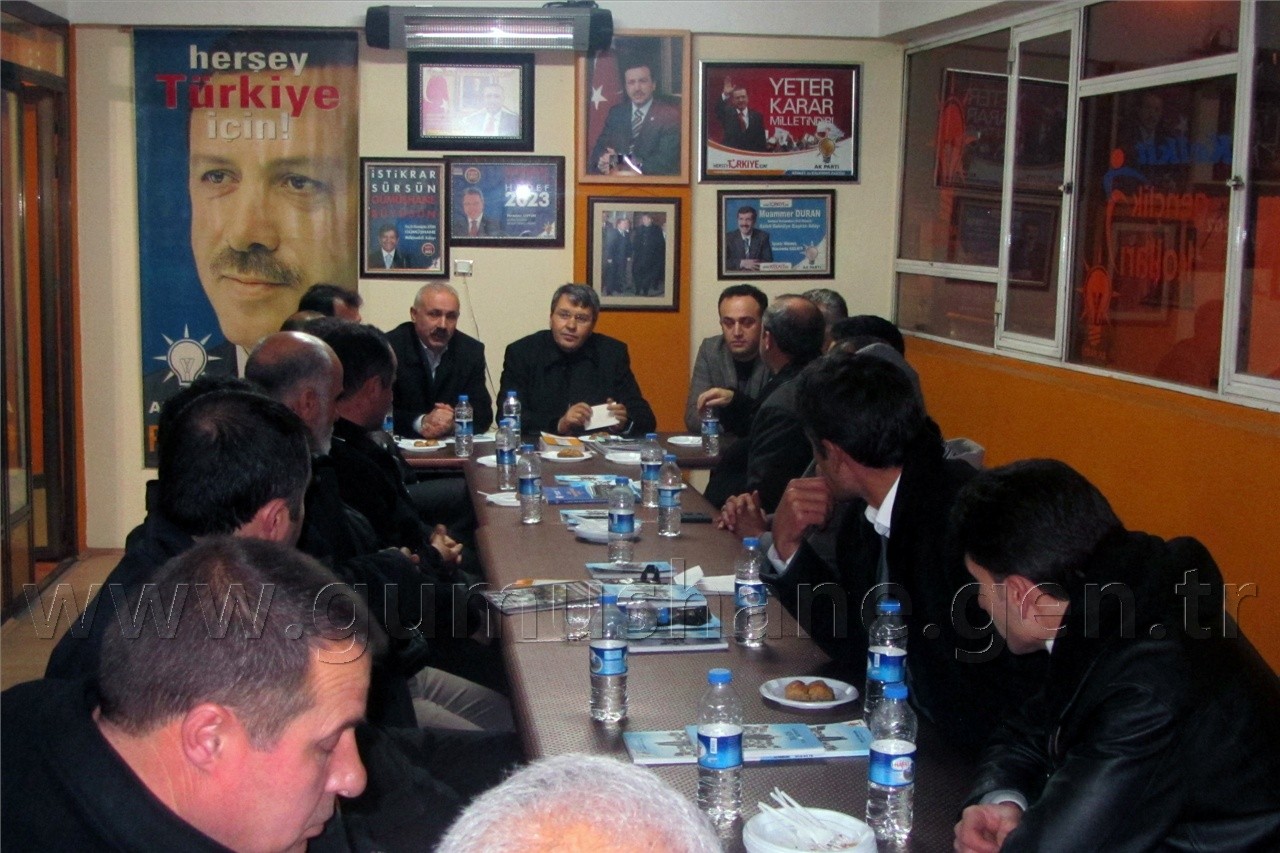 Milletvekili Üstün'den Teşkilat Toplantıları 1