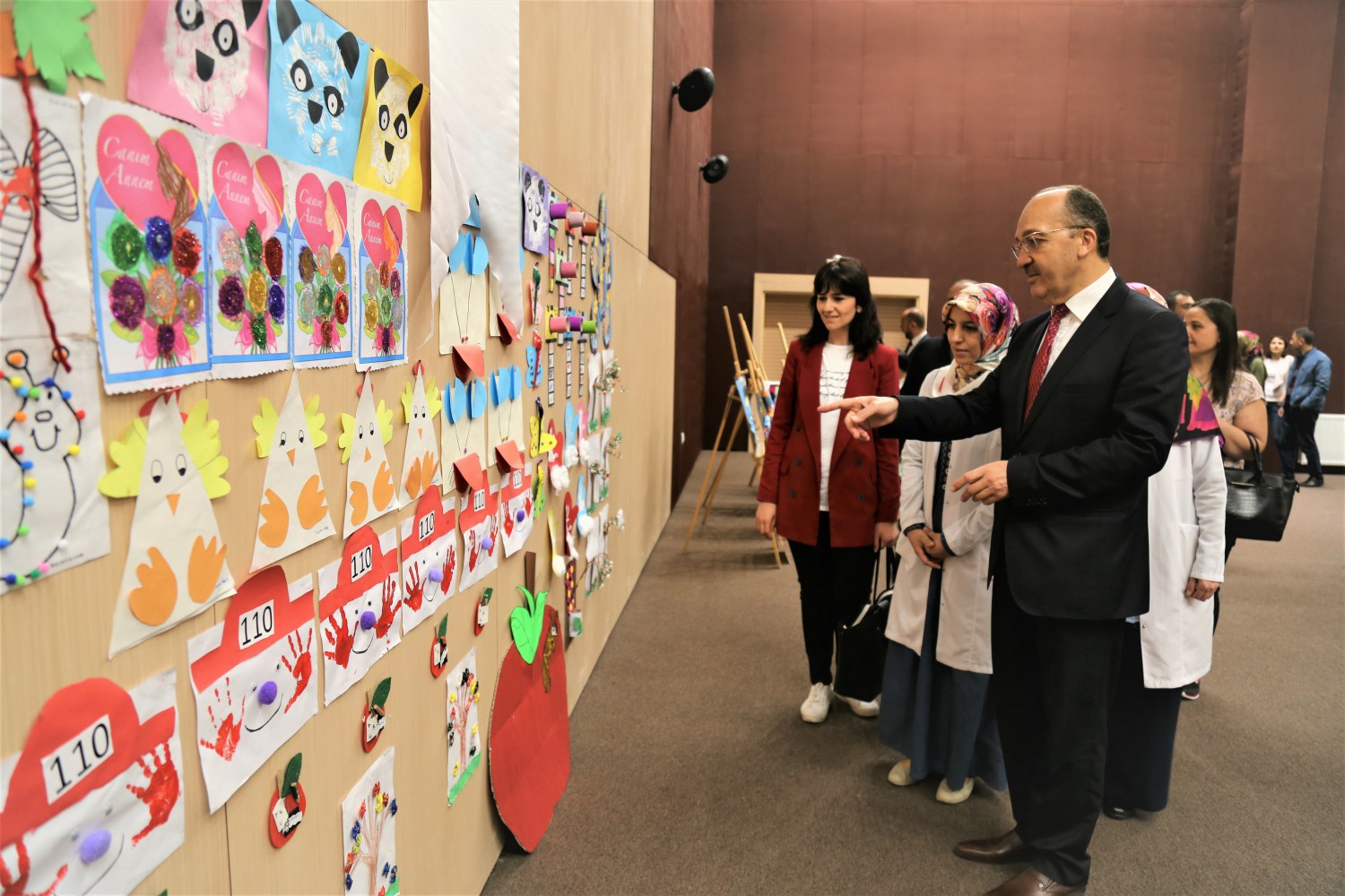 Miniklerden yılsonu sergisi 8