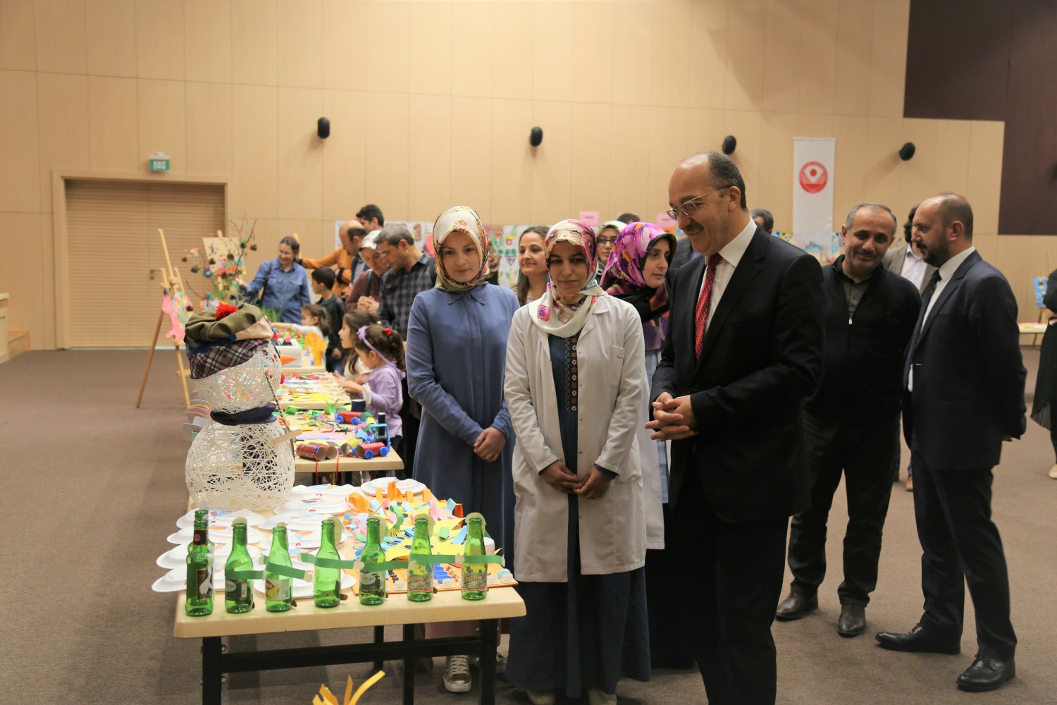 Miniklerden yılsonu sergisi 11