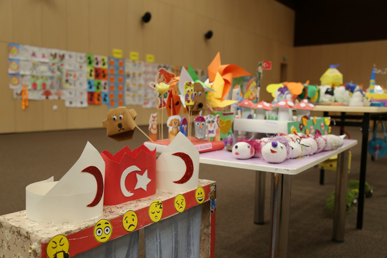 Miniklerden yılsonu sergisi 1