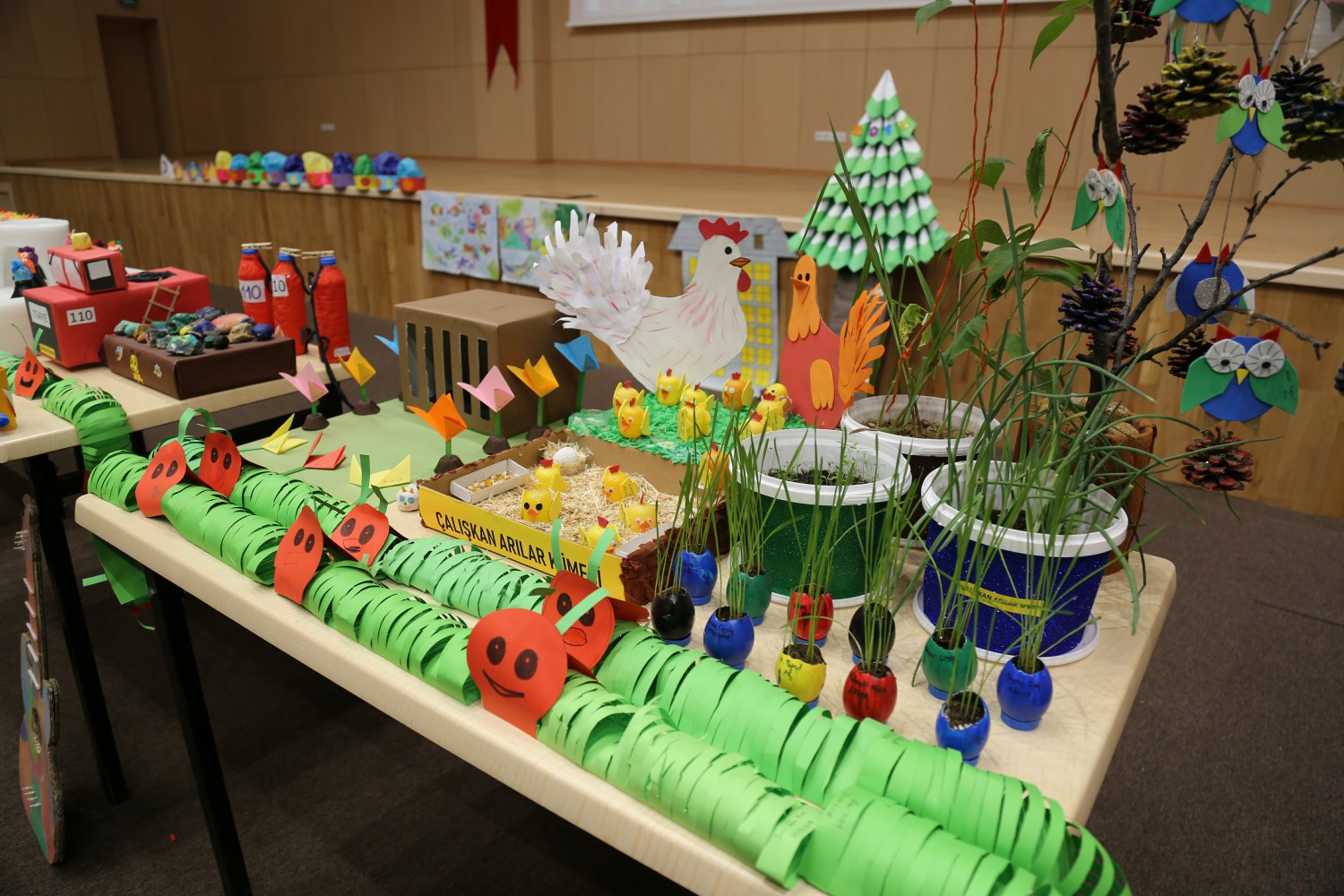 Miniklerden yılsonu sergisi 6