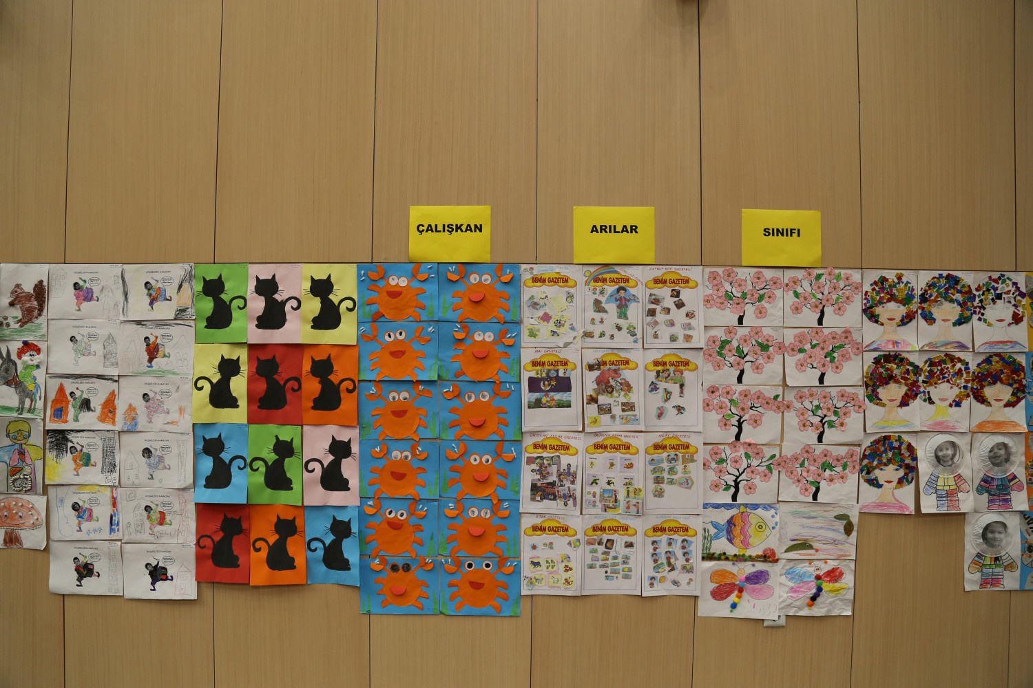 Miniklerden yılsonu sergisi 7