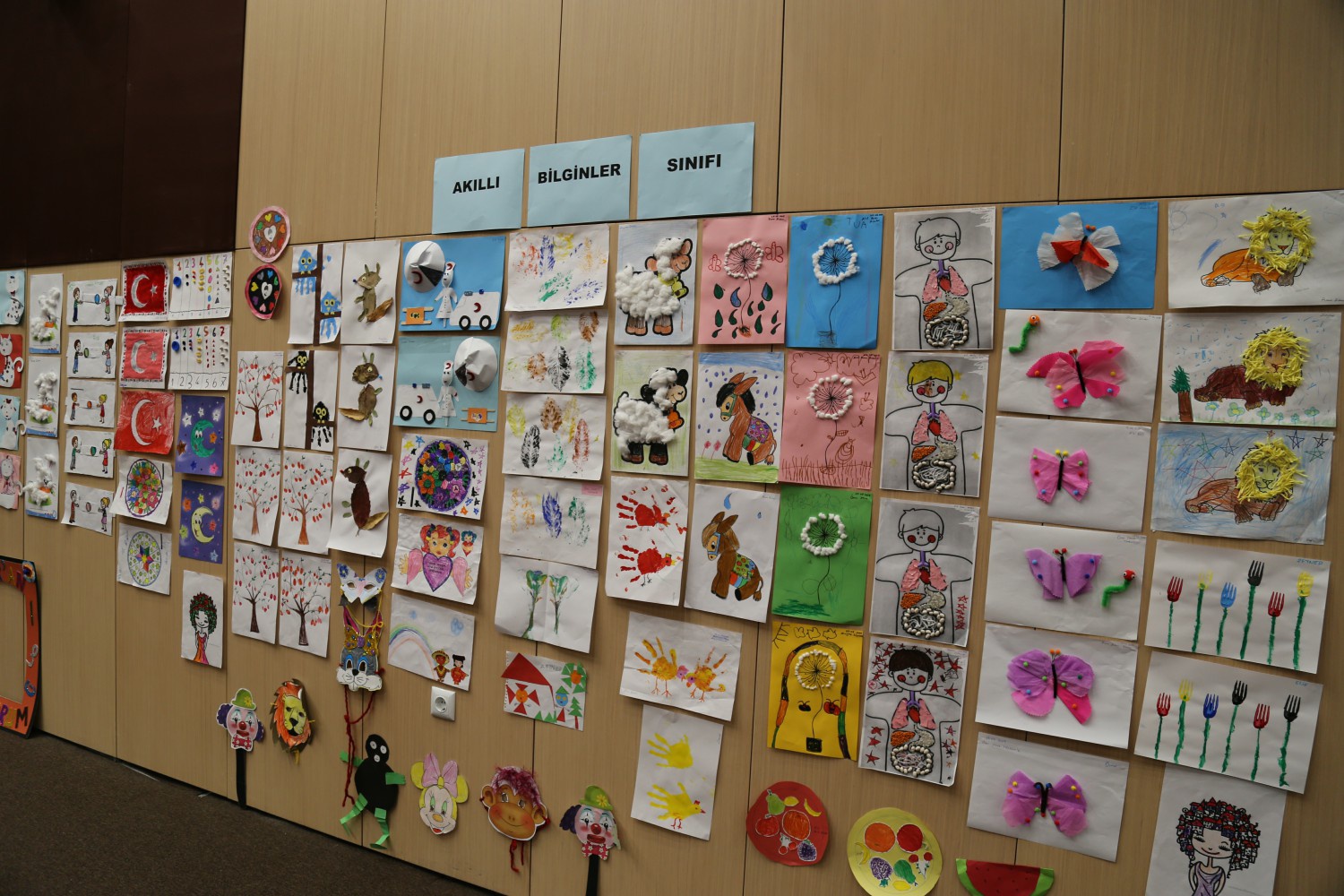 Miniklerden yılsonu sergisi 9