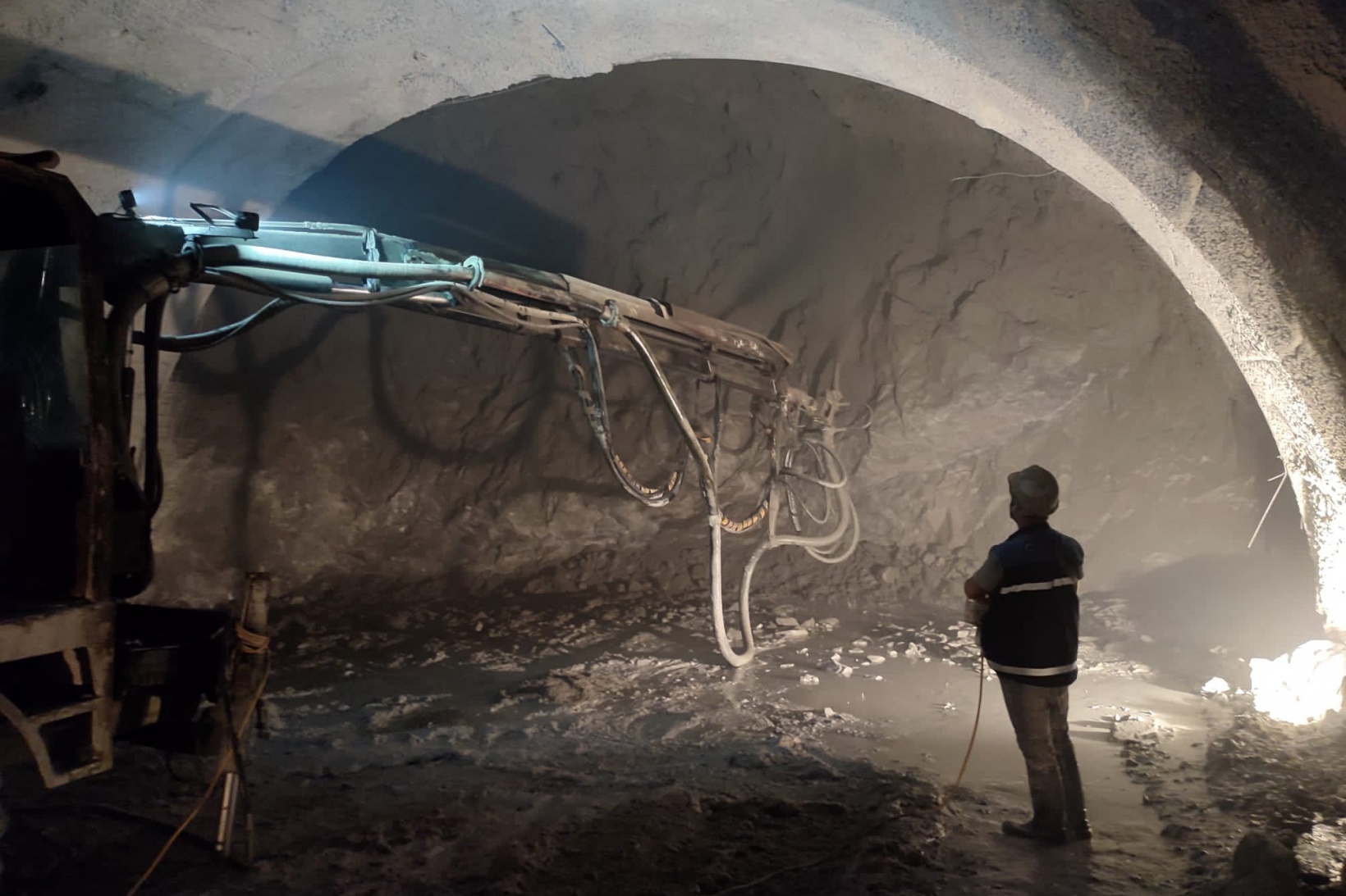 Yeni Zigana Tünelinde ışığa 90 metre kaldı 1