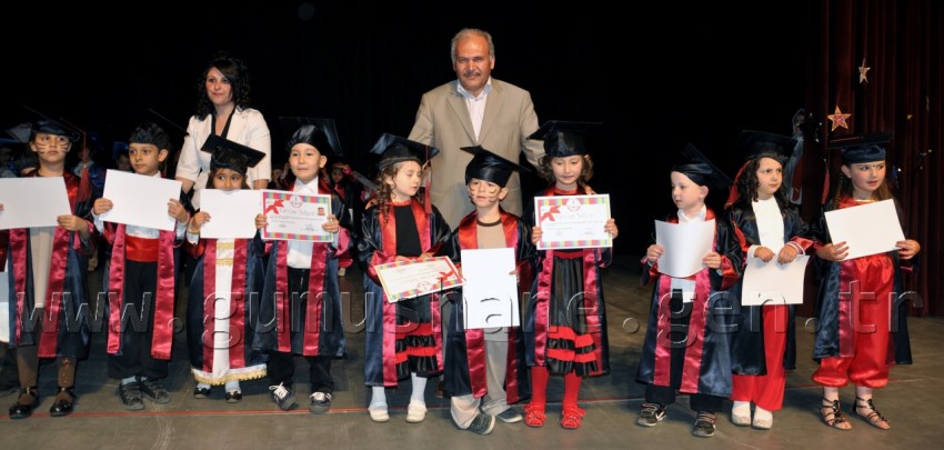 Minik Öğrenciler Kep Attı 16