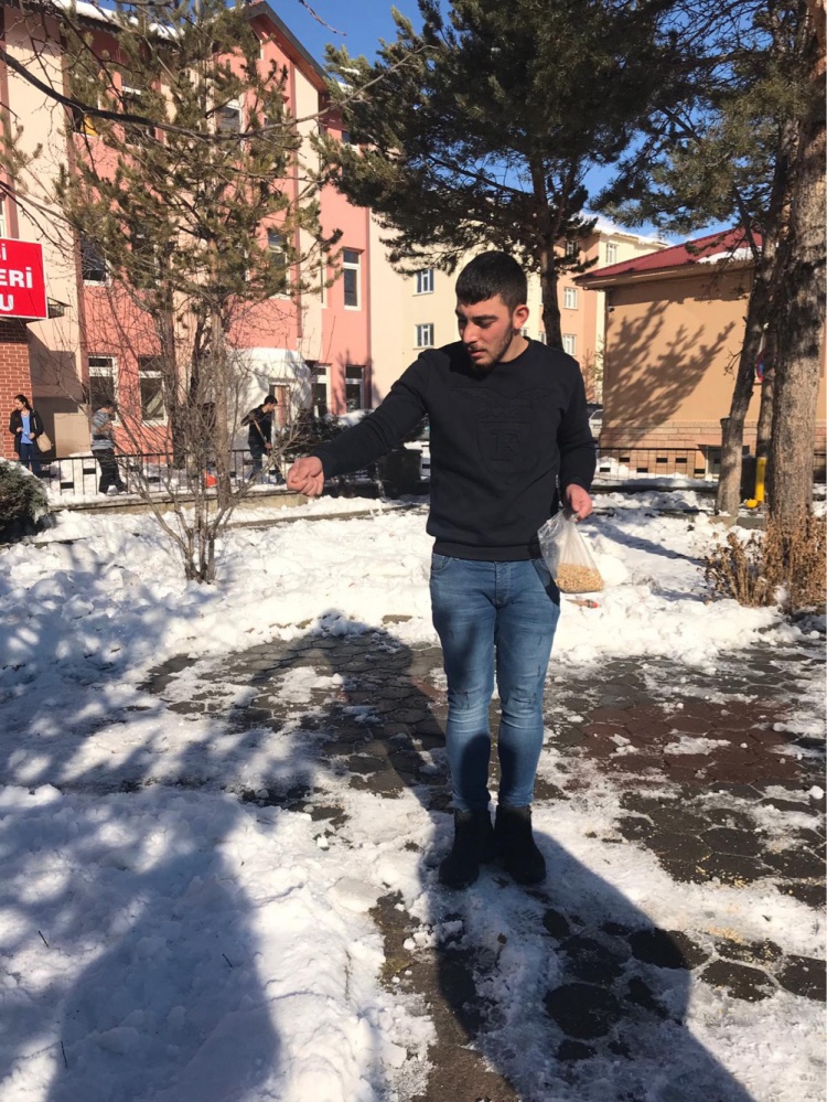 Şiran’da üniversite öğrencilerinden örnek davranış 1