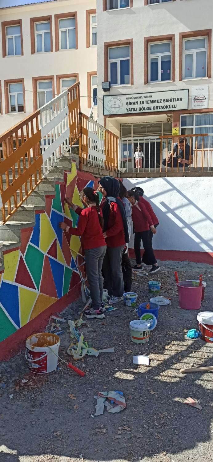 Şiran’da üniversite öğrencilerinden örnek çalışma 2