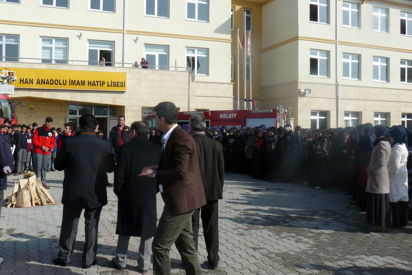 Kelkit itfaiyesinin tatbikatları devam ediyor 1