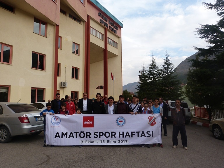 Amatör spor haftası başladı 1