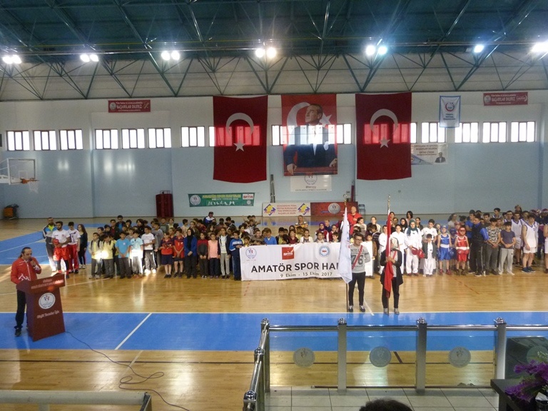 Amatör spor haftası başladı 2
