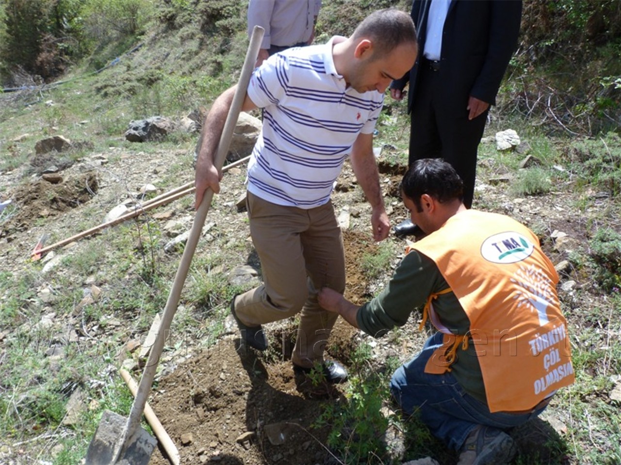 TEMA, 300 Fidanı Toprakla Buluşturdu 13