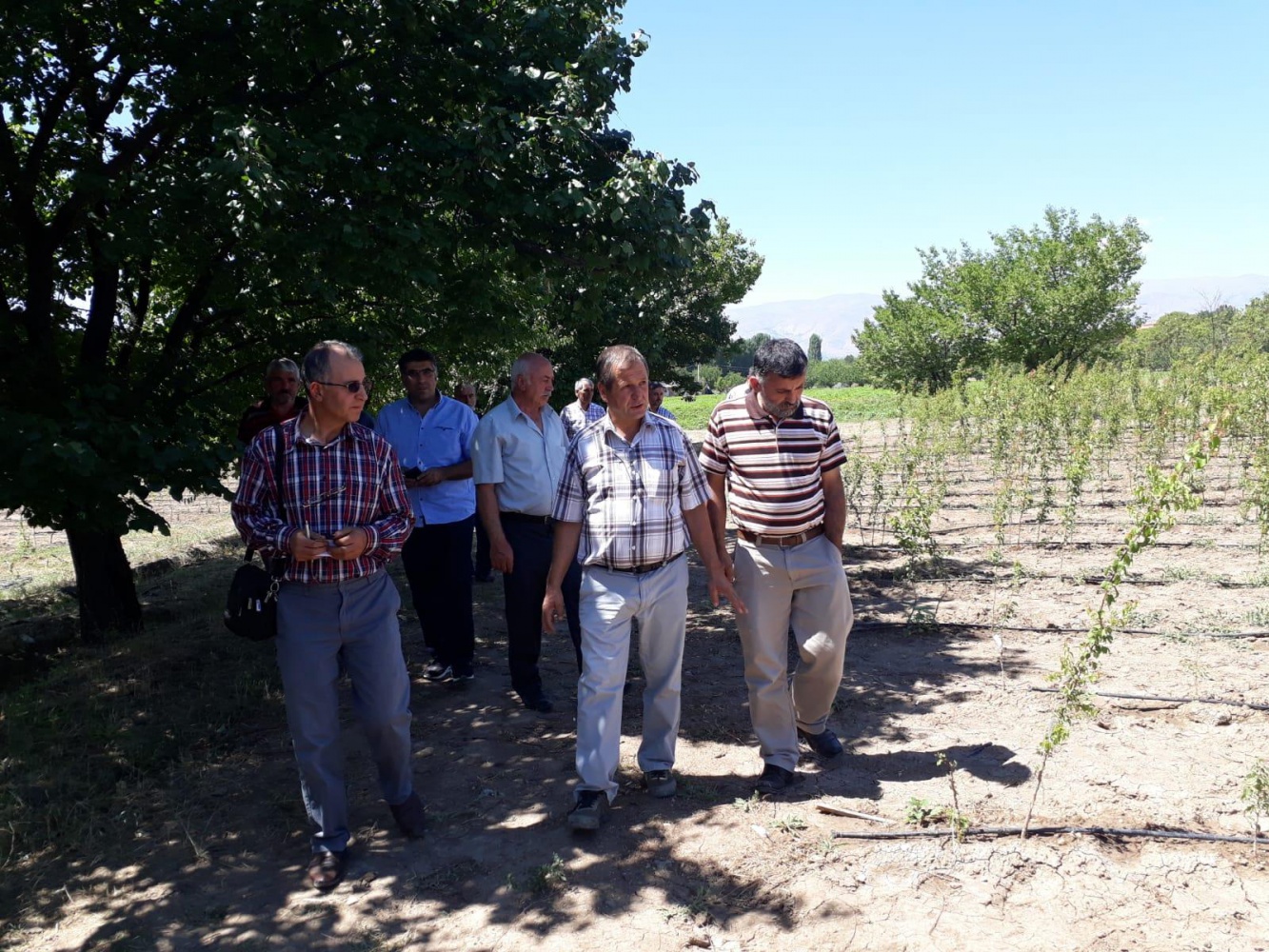 Gümüşhaneli çiftçilere teknik gezi 6
