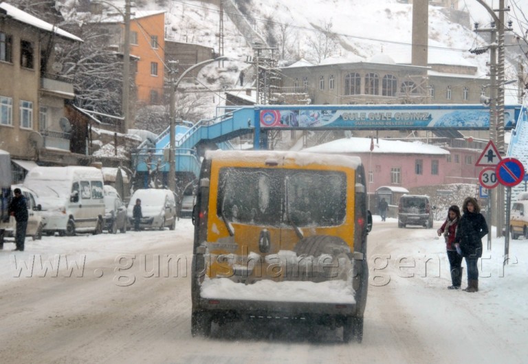 Gümüşhane'de Kar: 120 Köy Yolu Ulaşıma Kapandı 10