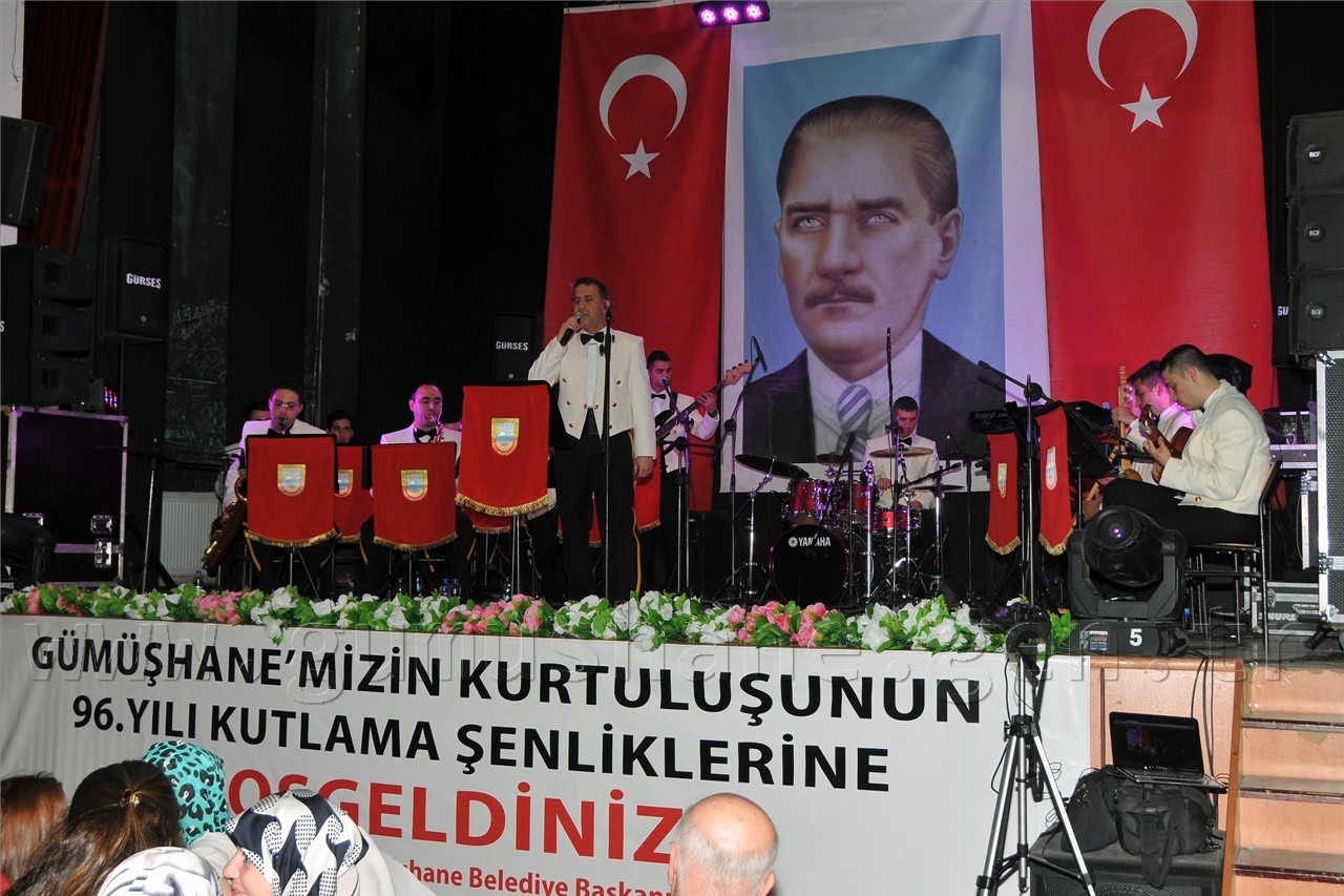 Gümüşhane'de Kurtuluş Konseri Düzenlendi 6