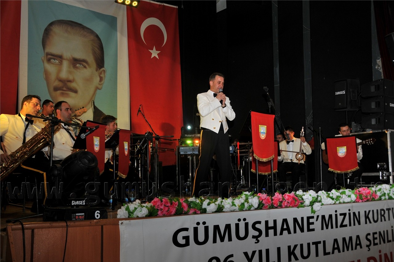 Gümüşhane'de Kurtuluş Konseri Düzenlendi 7