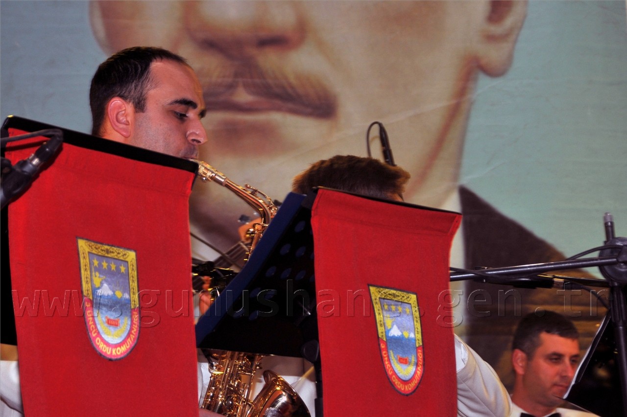 Gümüşhane'de Kurtuluş Konseri Düzenlendi 11