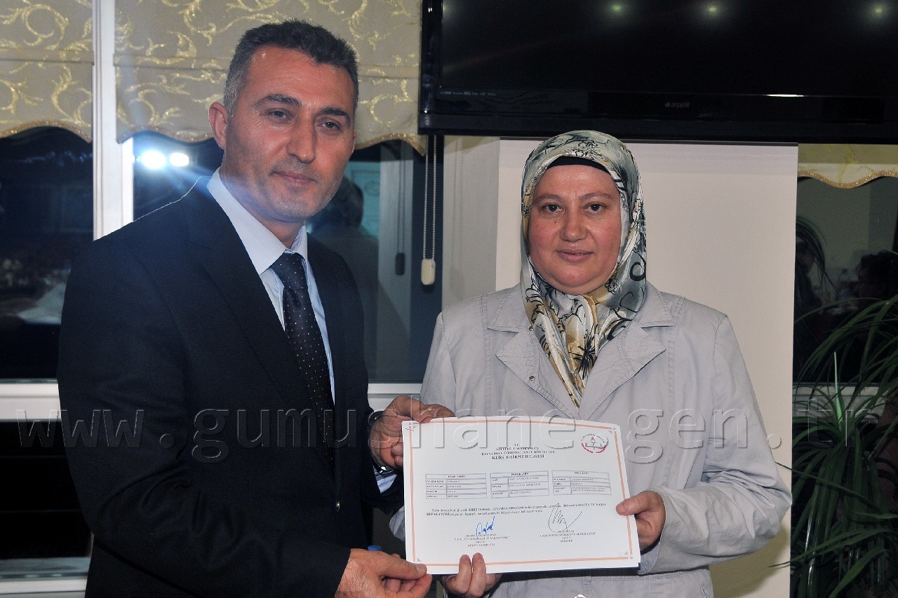 Gümüşhane'de Mutlu Hasta, Mutlu Aile Projesi Sertifika Töreni Yapıldı 14