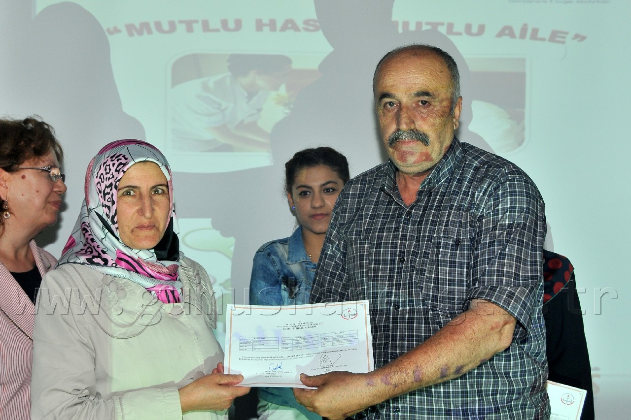 Gümüşhane'de Mutlu Hasta, Mutlu Aile Projesi Sertifika Töreni Yapıldı 20