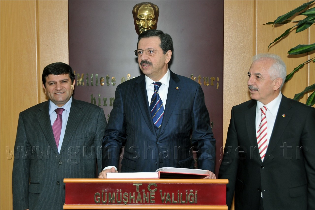 TOBB Başkanı Rifat Hisarcıklıoğlu'ndan Müjdeli Gümüşhane Ziyareti 12