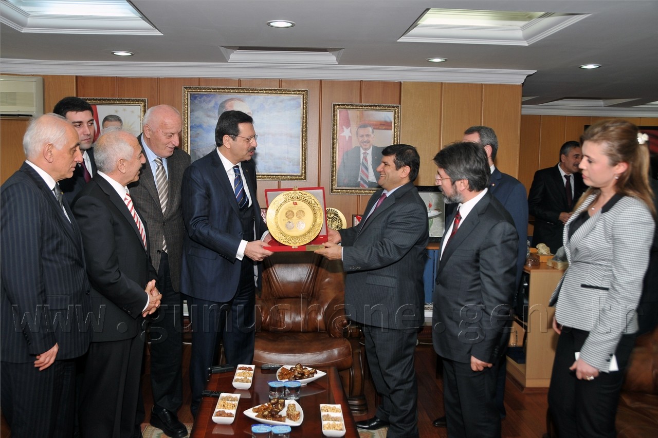 TOBB Başkanı Rifat Hisarcıklıoğlu'ndan Müjdeli Gümüşhane Ziyareti 15