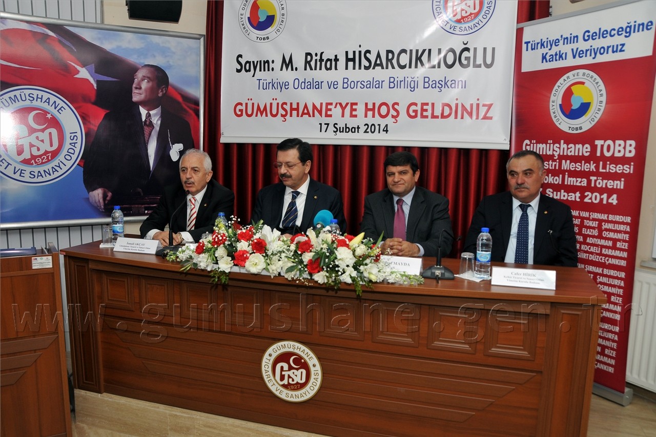 TOBB Başkanı Rifat Hisarcıklıoğlu'ndan Müjdeli Gümüşhane Ziyareti 22