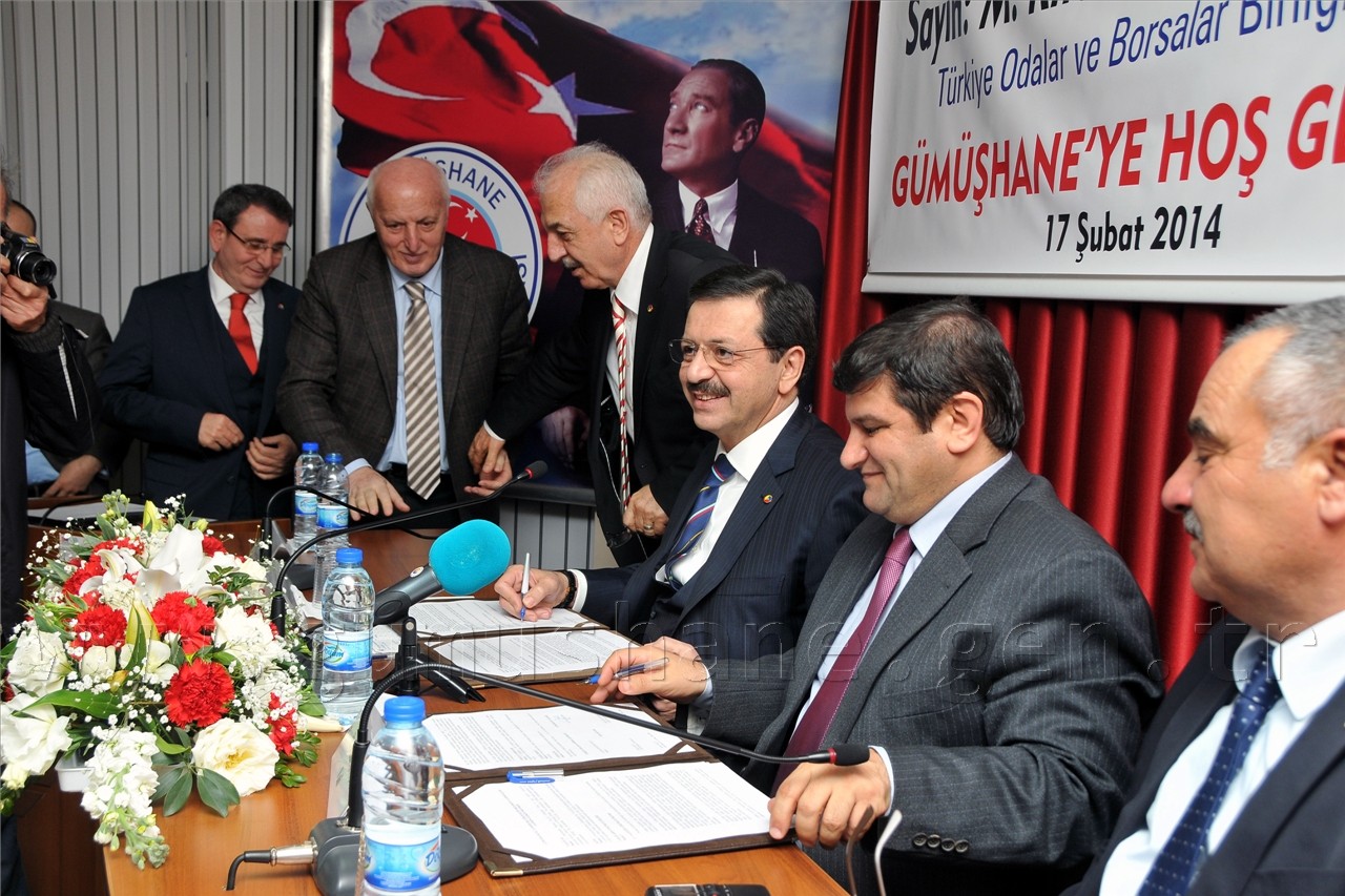 TOBB Başkanı Rifat Hisarcıklıoğlu'ndan Müjdeli Gümüşhane Ziyareti 27