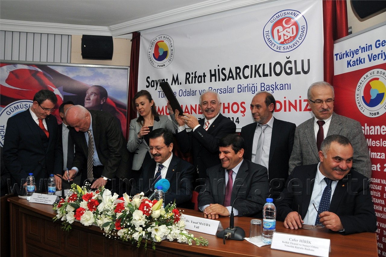 TOBB Başkanı Rifat Hisarcıklıoğlu'ndan Müjdeli Gümüşhane Ziyareti 28