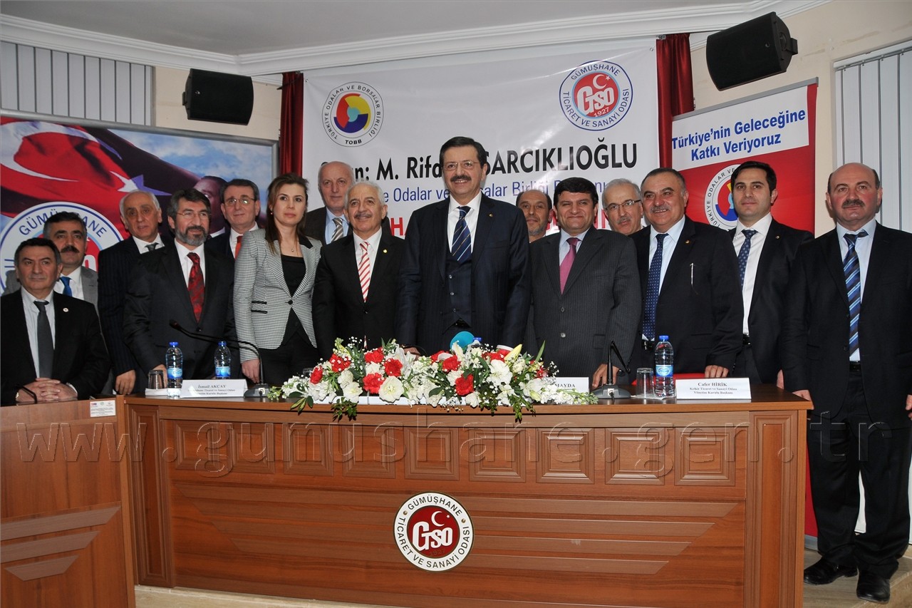 TOBB Başkanı Rifat Hisarcıklıoğlu'ndan Müjdeli Gümüşhane Ziyareti 31