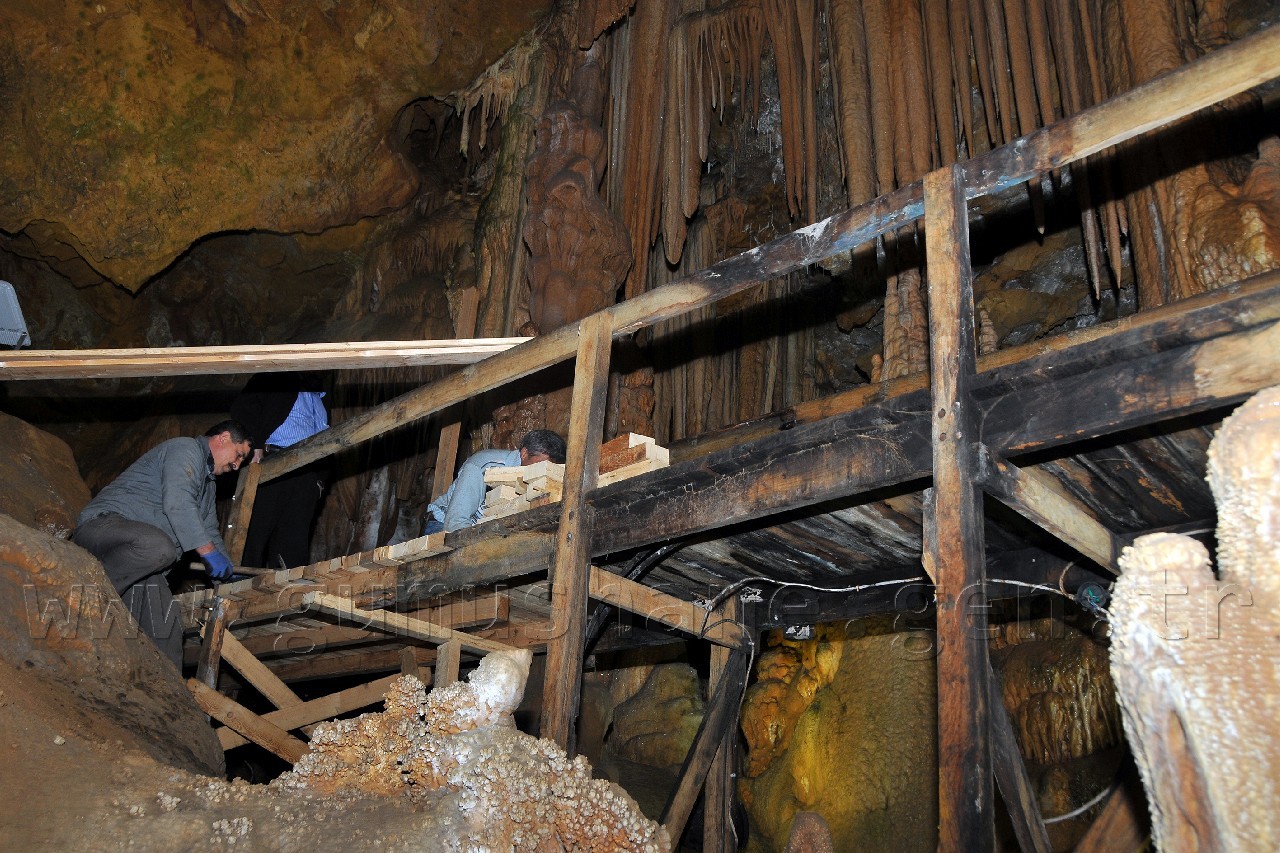 Karaca Mağarası Turizm Sezonuna Hazırlanıyor 1