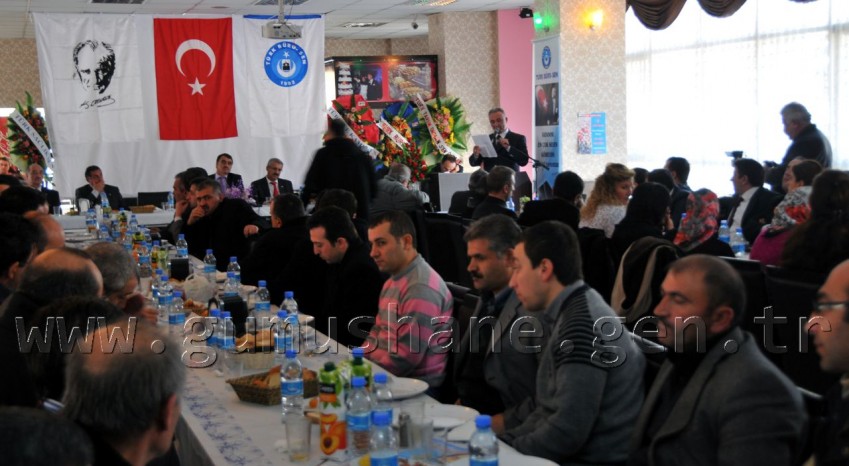 Türk Büro-Sen Genel Başkanı Yokuş Gümüşhane'de 8