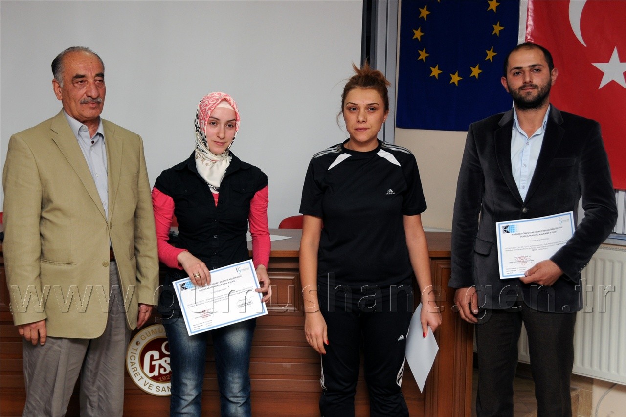 Gümüşhane'de 60 Girişimci Sertifika Aldı 15