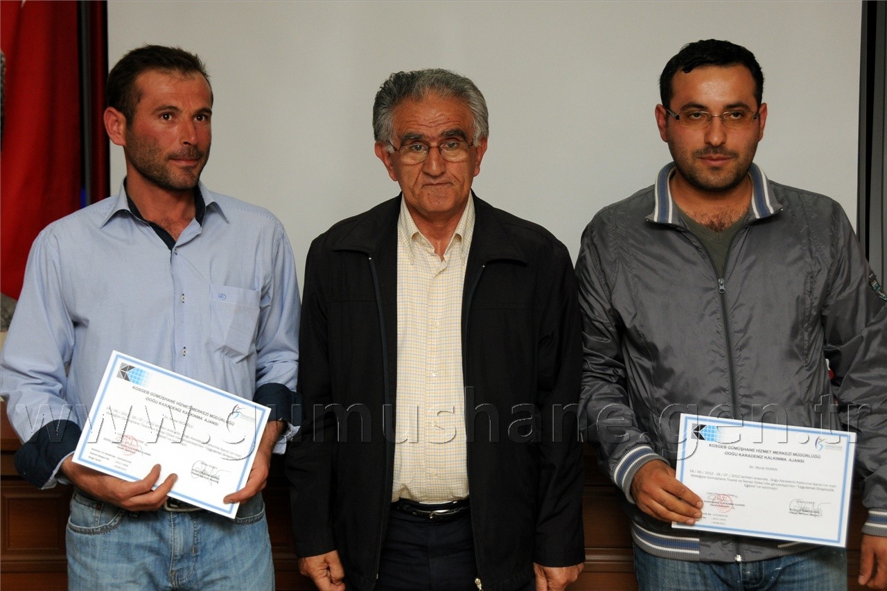 Gümüşhane'de 60 Girişimci Sertifika Aldı 18