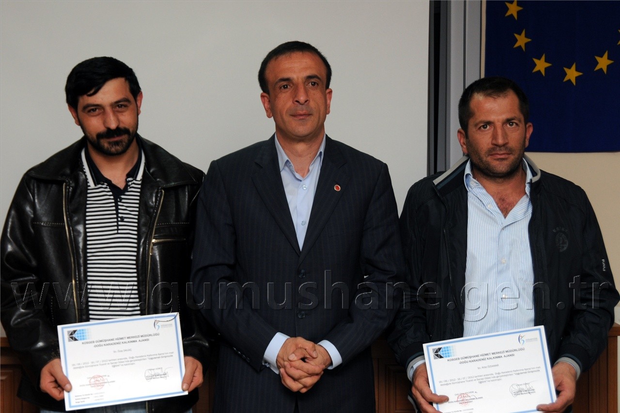 Gümüşhane'de 60 Girişimci Sertifika Aldı 20