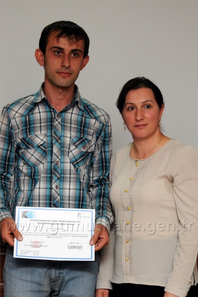 Gümüşhane'de 60 Girişimci Sertifika Aldı 22