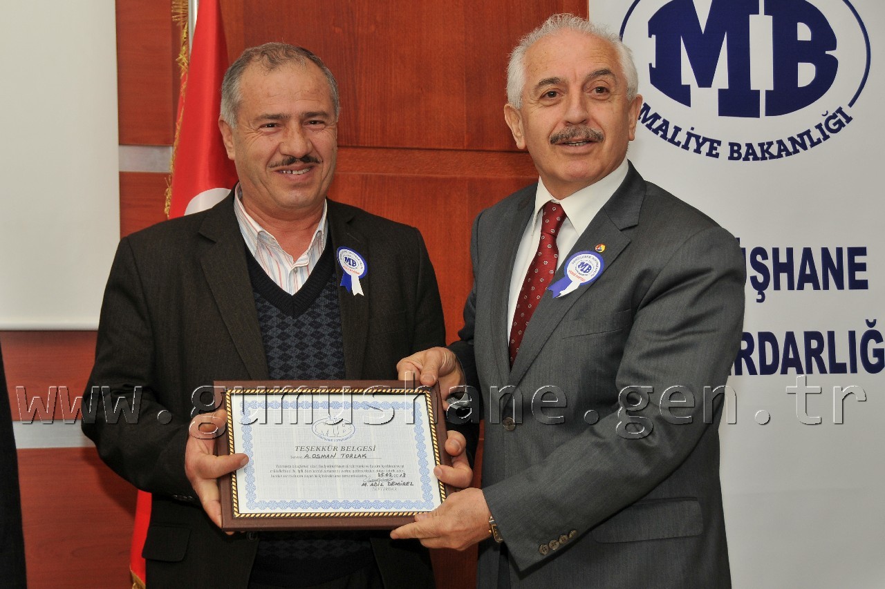 Vergi Tahsilatında Gümüşhane Türkiye 2.si 18