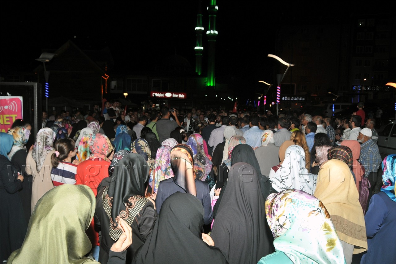 Gümüşhane İsrail'i Lanetledi 18