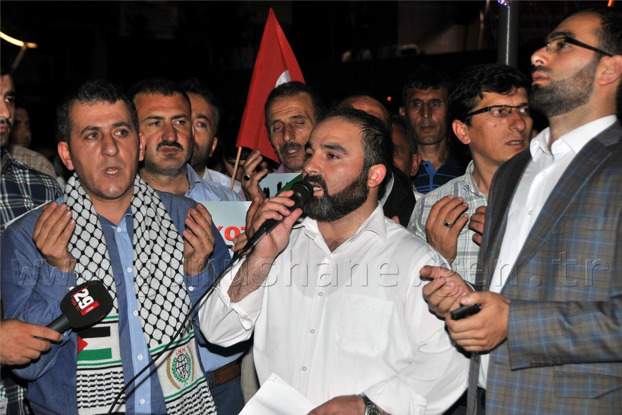 Gümüşhane İsrail'i Lanetledi 19