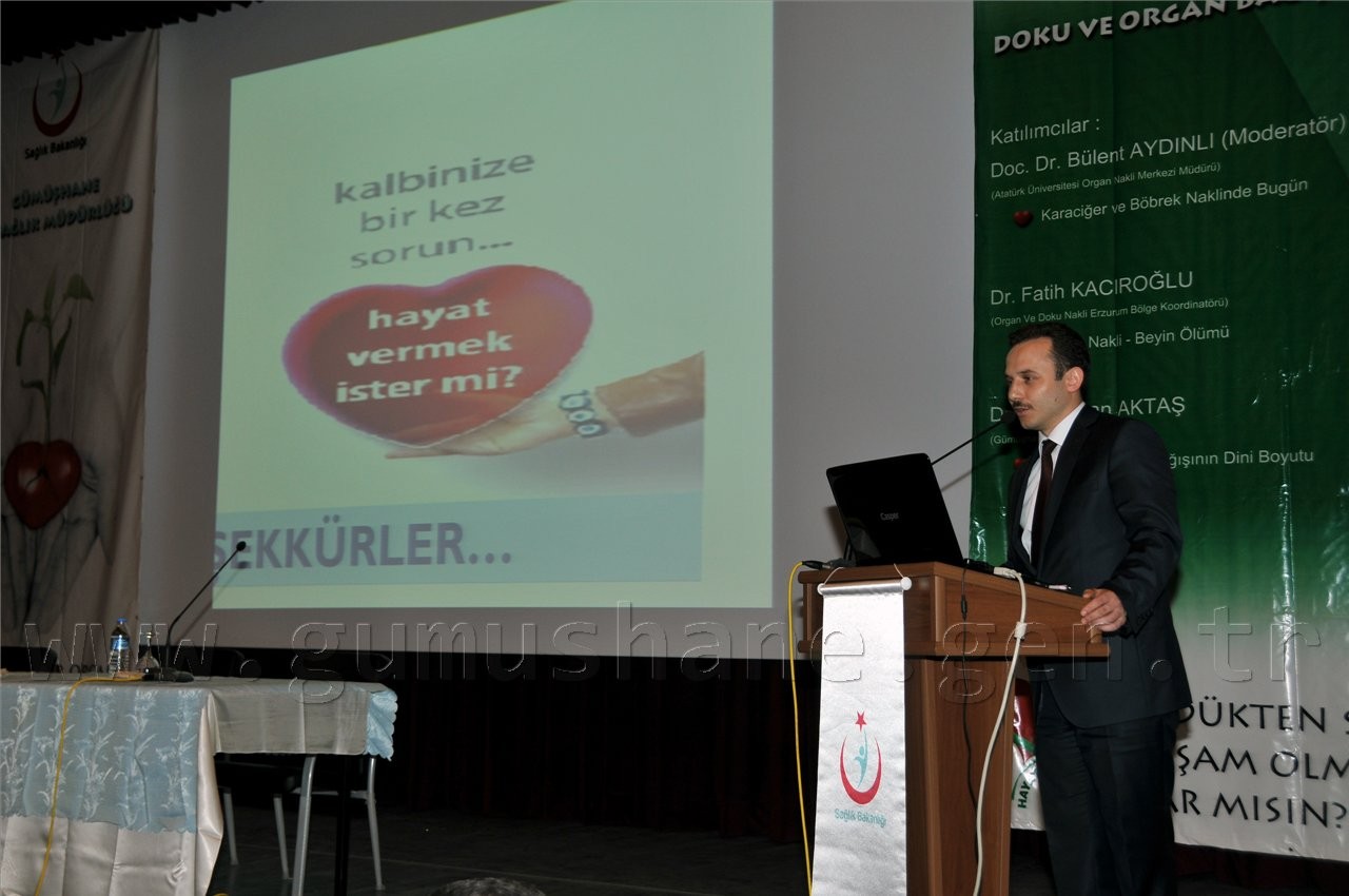 Organ ve Doku Nakli Gümüşhane'de Masaya Yatırıldı 11